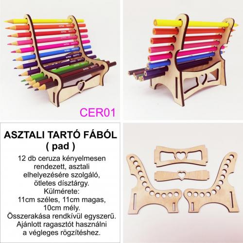 EGYEDI ASZTALI TARTÓK, FÁBÓL LÉZER-VÁGVA, LÉZER-GRAVÍROZVA