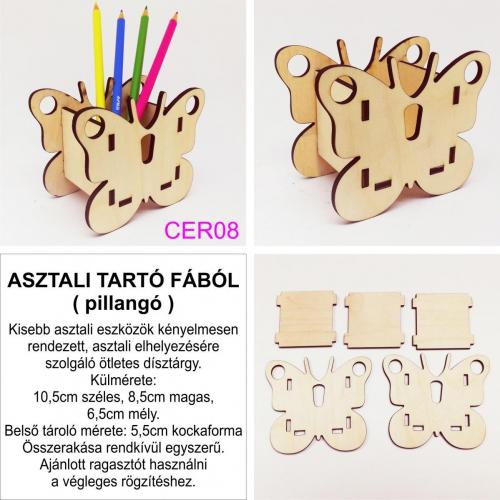 EGYEDI ASZTALI TARTÓK, FÁBÓL LÉZER-VÁGVA, LÉZER-GRAVÍROZVA